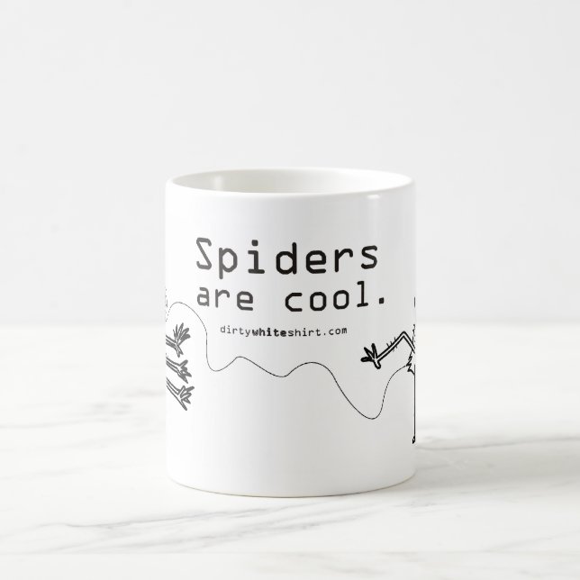 Taza De Café Las arañas son frescas (Centro)