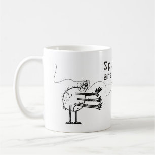 Taza De Café Las arañas son frescas