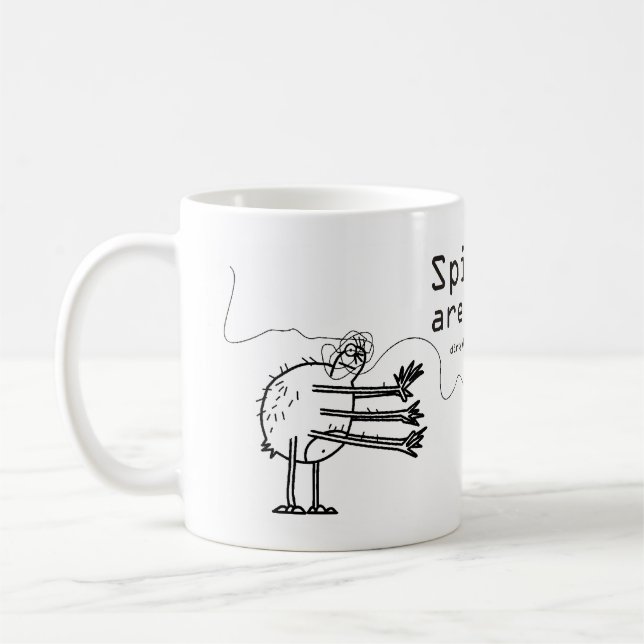 Taza De Café Las arañas son frescas (Izquierda)