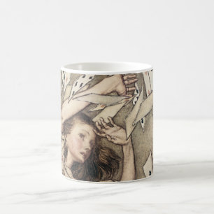 Taza De Café Las aventuras de Alice Vintage en Wonderland de Ra