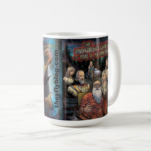 Taza De Café Las aventuras de Billy Meier Web-Comic (Anverso derecho)
