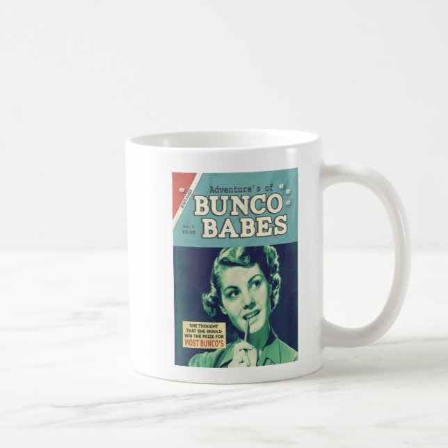 Taza De Café Las aventuras de los bebés de Bunco (Derecha)