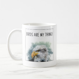 Taza De Café Las aves son mi cosa (águila)