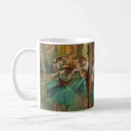 Taza De Café Las bailarinas Edgar Degas rosan en impresionista