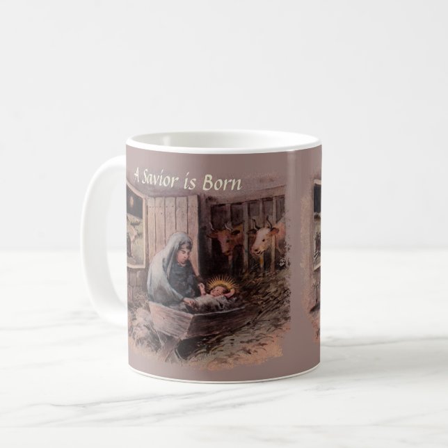 Taza De Café Las bendiciones de los Navidades Mug (Anverso izquierdo)