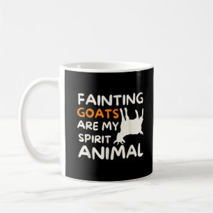 Taza De Café Las Cabras Desmayadas Son Mi Espíritu Animal Graci