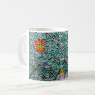 Taza De Café Las calles de Denver, Colorado