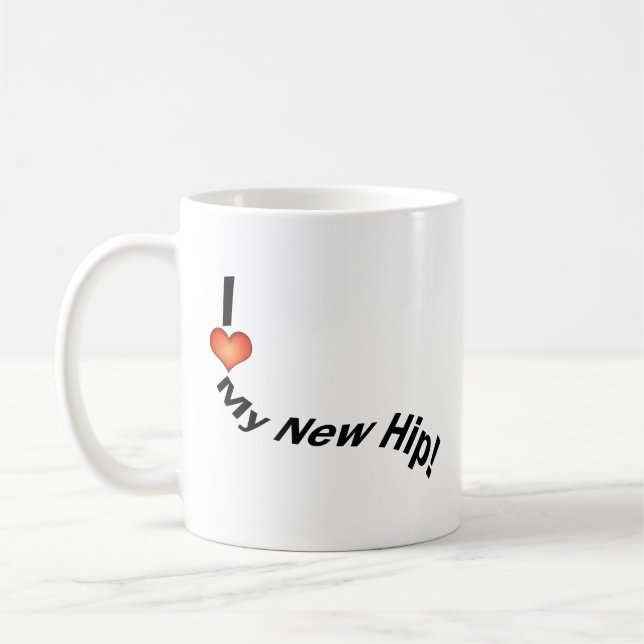 Taza De Café Las camisetas de Replcement de la cadera el | (Izquierda)