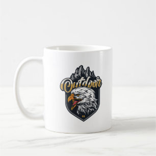 Taza De Café Las citas motivacionales de Stay Strong Eagle Outd