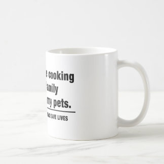 Taza De Café Las comas ahorran vidas