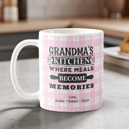 Taza De Café Las comidas de la abuela se convierten en Recuerdo