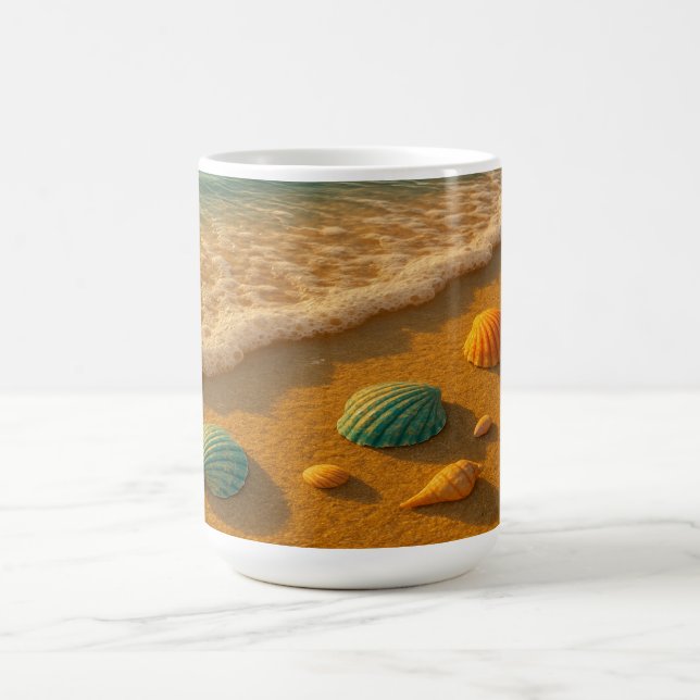 Taza De Café Las conchas de la costa (Centro)
