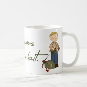 Taza De Café Las Cosas Buenas Vienen De Los Que Cazan Humor De