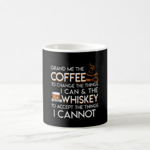 Taza De Café Las cosas del cambio del café pueden el whisky