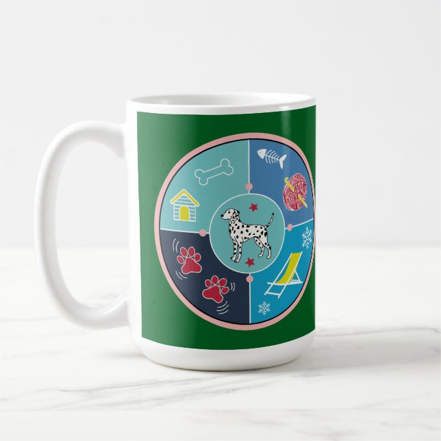 Taza De Café las cosas del perro (Izquierda)