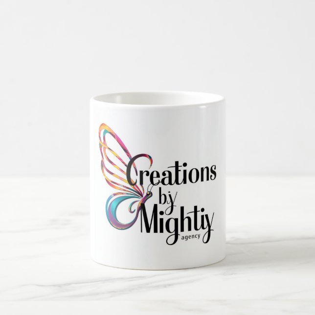 Taza De Café Las creaciones de lujo de Mighty (Centro)
