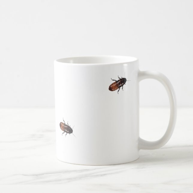 Taza De Café Las cucarachas de Madagascar invaden (Derecha)