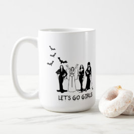 Taza De Café Las Damas de Halloween
