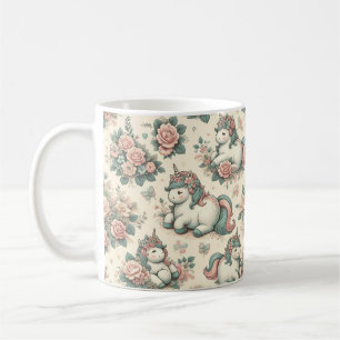 Taza De Café Las deliciosas flores de Pony vintage