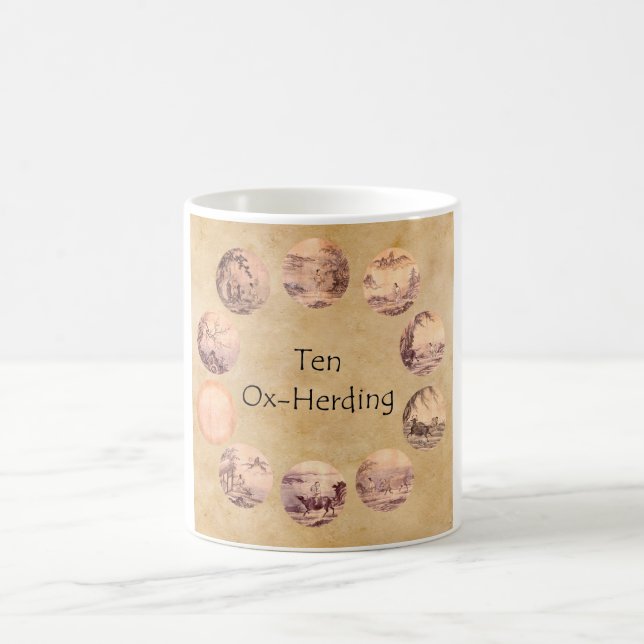 Taza De Café Las diez imágenes de Oxherding (Centro)