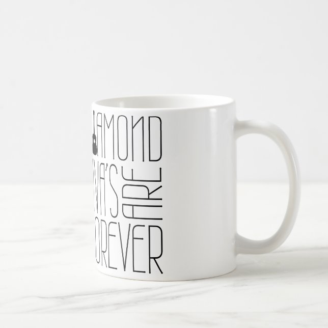 Taza De Café ¡Las divas del diamante son Forever! (Derecha)