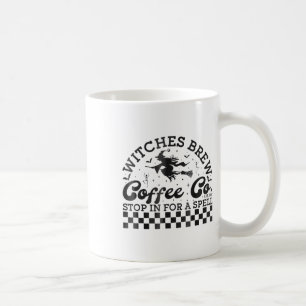 Taza De Café Las divertidas brujas de Halloween preparan café y