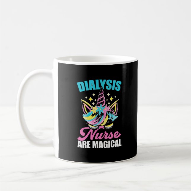 Taza De Café Las Enfermeras De Diálisis Son Enfermedades Renale (Izquierda)