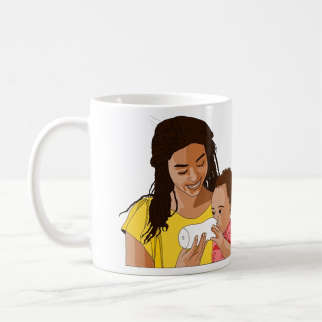 Taza De Café Las enfermeras son héroes (Izquierda)