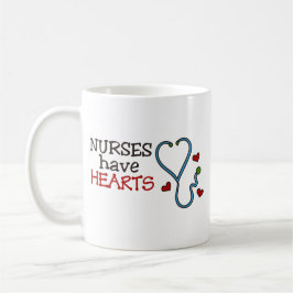 Taza De Café Las enfermeras tienen corazón