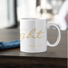 Taza De Café Las escrituras cristianas son el amarillo claro Mi