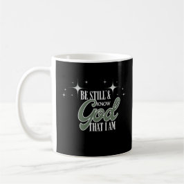 Taza De Café Las Escrituras Estén Todavía Y Sepan