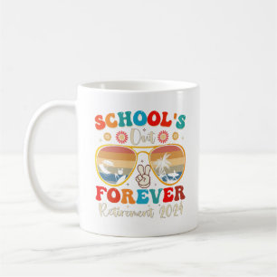 Taza De Café Las Escuelas Cerraron Para Siempre Profesor Jubila