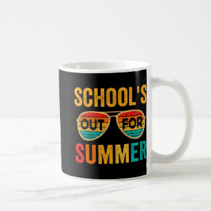 Taza De Café Las Escuelas Salieron En Verano El Último Día Del