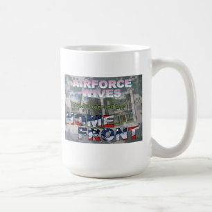 Taza De Café Las esposas de la Fuerza Aérea cuidan el frente in