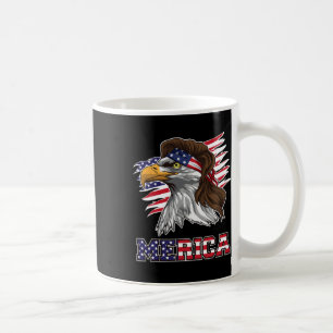 Taza De Café Las Estrellas De Mullet De Eagle De Los Merica Shi