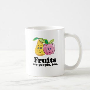 Taza De Café Las frutas también son personas