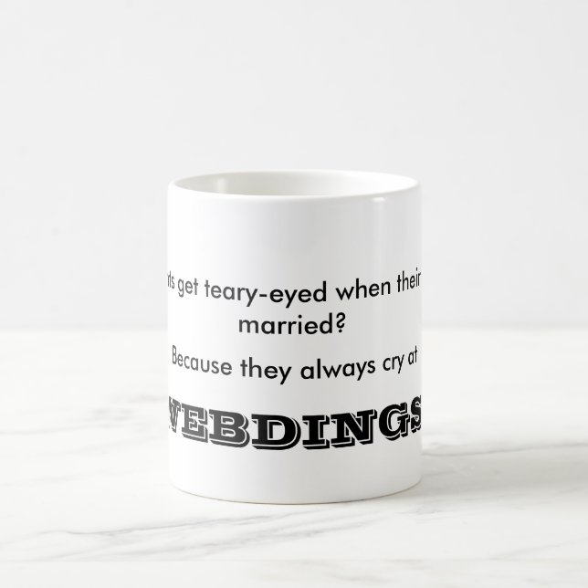 Taza De Café Las fuentes siempre lloran en Webdings Mug (Centro)