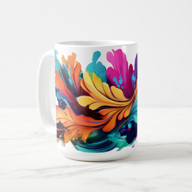 Taza De Café Las furiosas hojas (Anverso izquierdo)