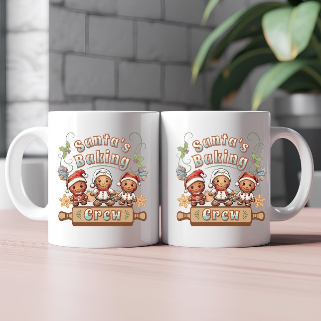 Taza De Café Las galletas de los Navidades del equipo de hornea (Subido por el creador)