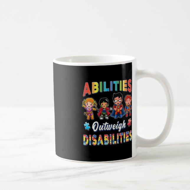 Taza De Café Las habilidades de sensibilización sobre el autism (Derecha)