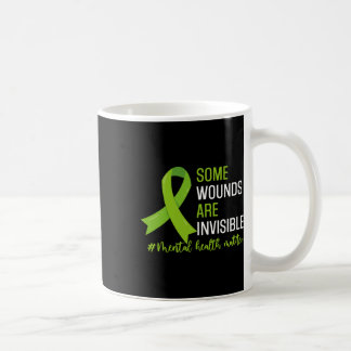 Taza De Café Las Heridas Son Mes Invisible De Conciencia Sobre 