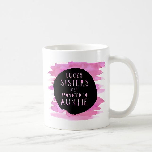 Taza De Café Las hermanas afortunadas consiguen a la tía (Derecha)