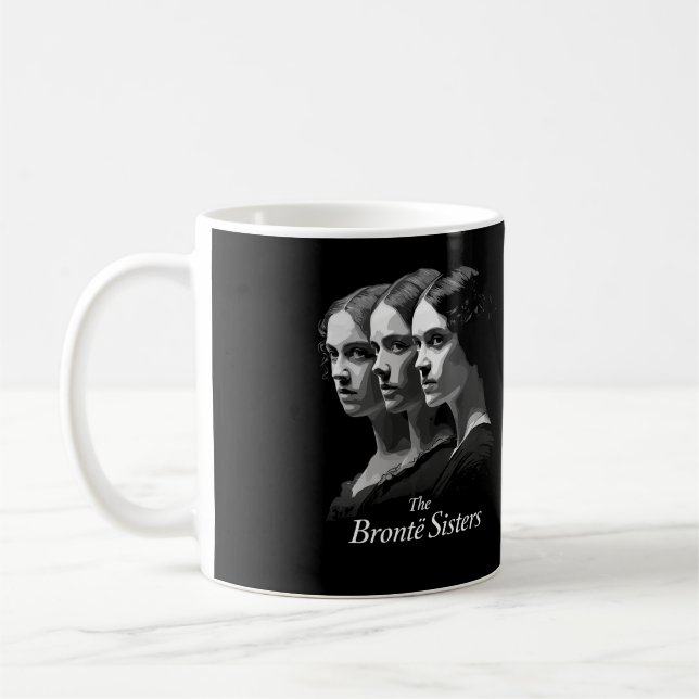 Taza De Café Las hermanas Brontë (Izquierda)