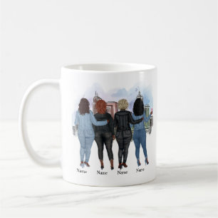Taza De Café Las Hermanas Siempre Estarán Lejos O A Millas De 