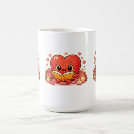 Taza De Café Las historias de amor comienzan dentro del corazón