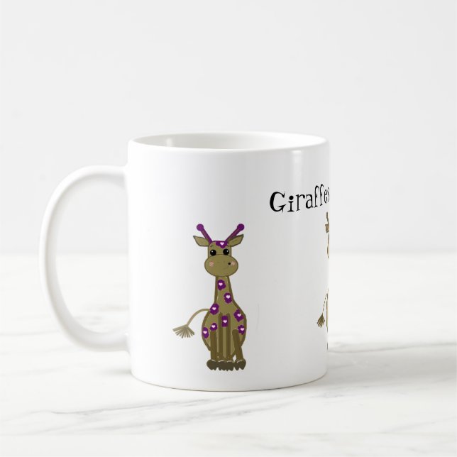 Taza De Café Las jirafas son Guay (Izquierda)