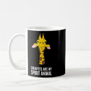 Taza De Café Las jirafas son mi jirafa animal espiritual 1