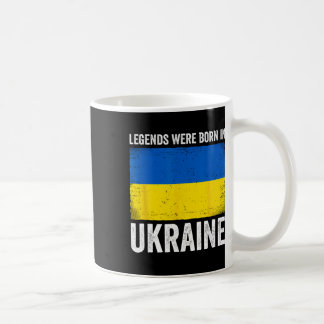 Taza De Café Las leyendas nacieron en Ucrania