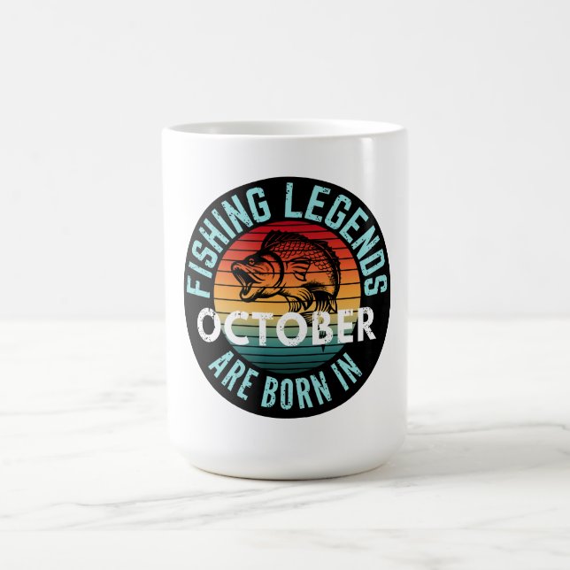 TAZA DE CAFÉ LAS LEYES DE PESCA NACEN EN OCTUBRE (Centro)