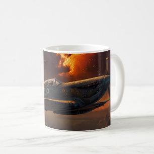 Taza De Café Las llamas del cielo: El ascenso de un incendio